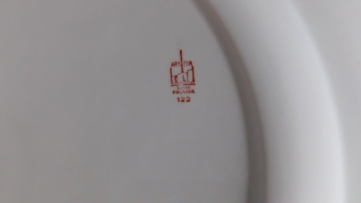 Arabia AG-Mallin Tarjoilulautanen (ISO, Halkaisija: 35cm, 1930-luku)