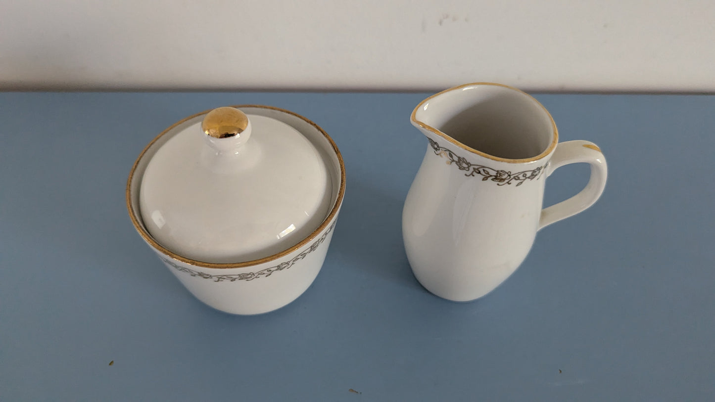 Rörstrand Lenita Sokerikko ja Kermakko