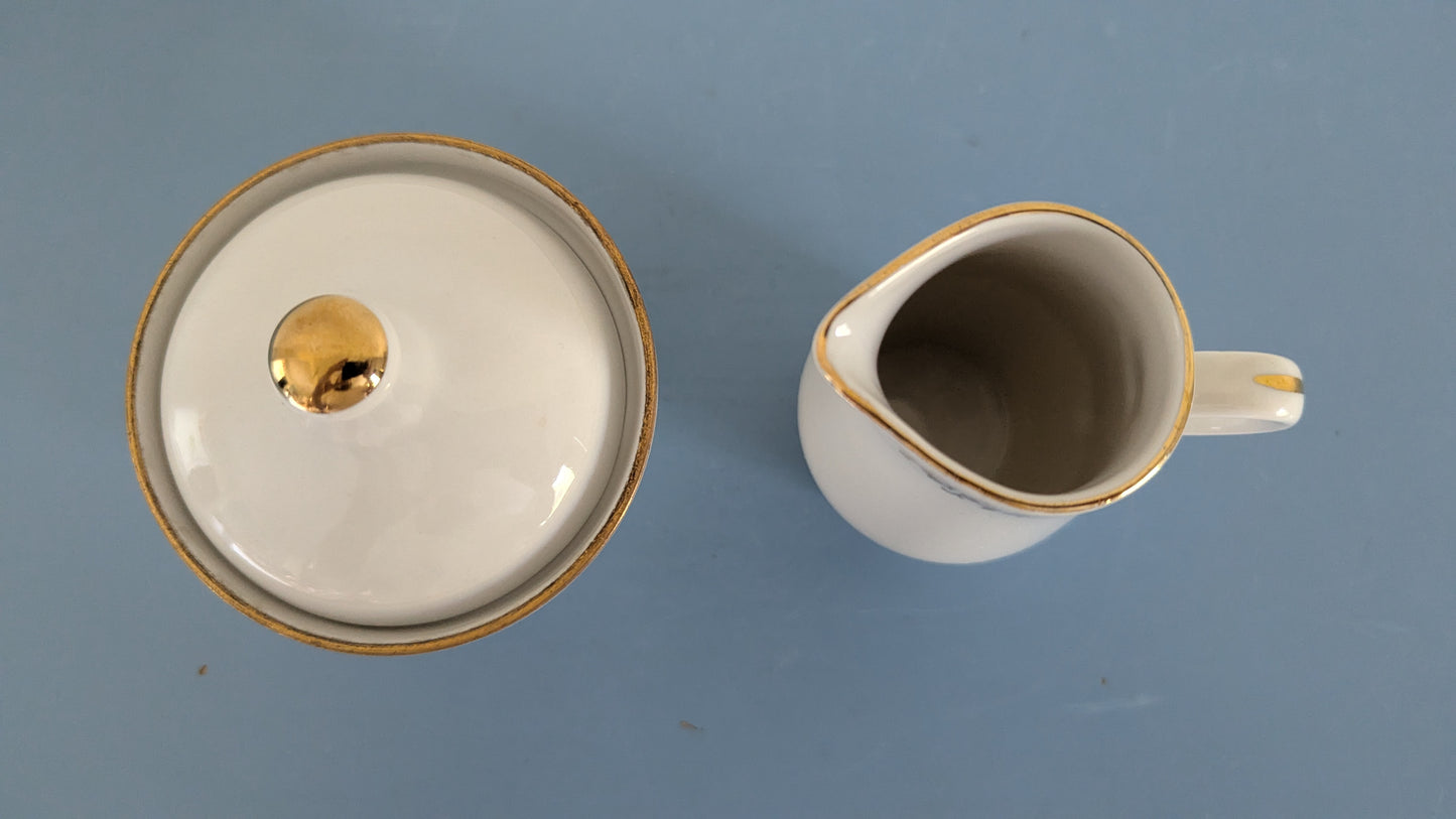 Rörstrand Lenita Sokerikko ja Kermakko