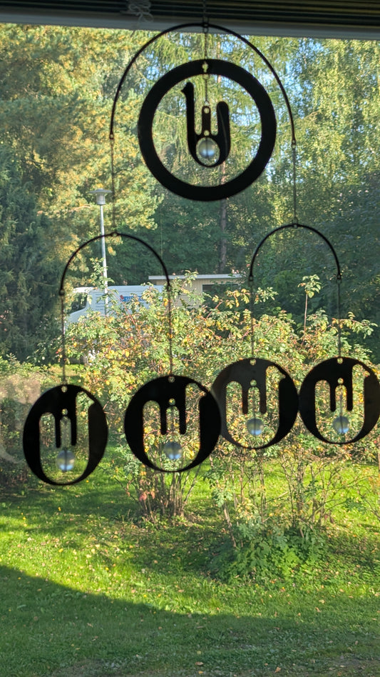 Aarikka Joutsenlampi Mobile / Ikkunakoriste (1977-1988)