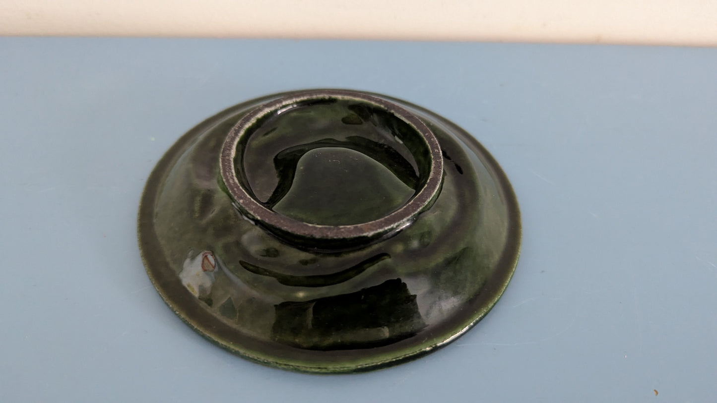 Högfors - Emaloitu Valurautainen Tuhkakuppi (Helvi Hyvärinen)