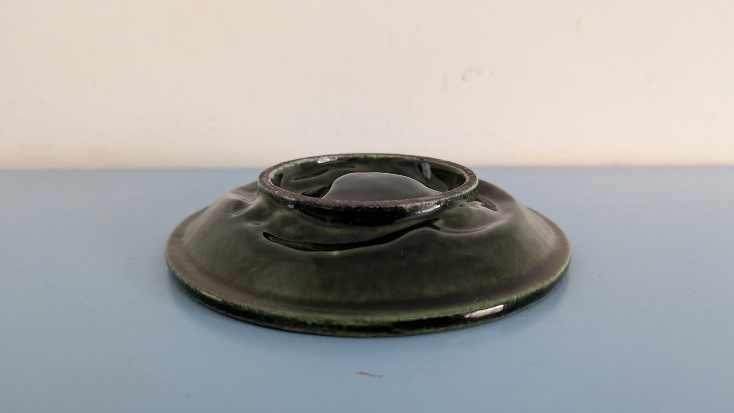 Högfors - Emaloitu Valurautainen Tuhkakuppi (Helvi Hyvärinen)