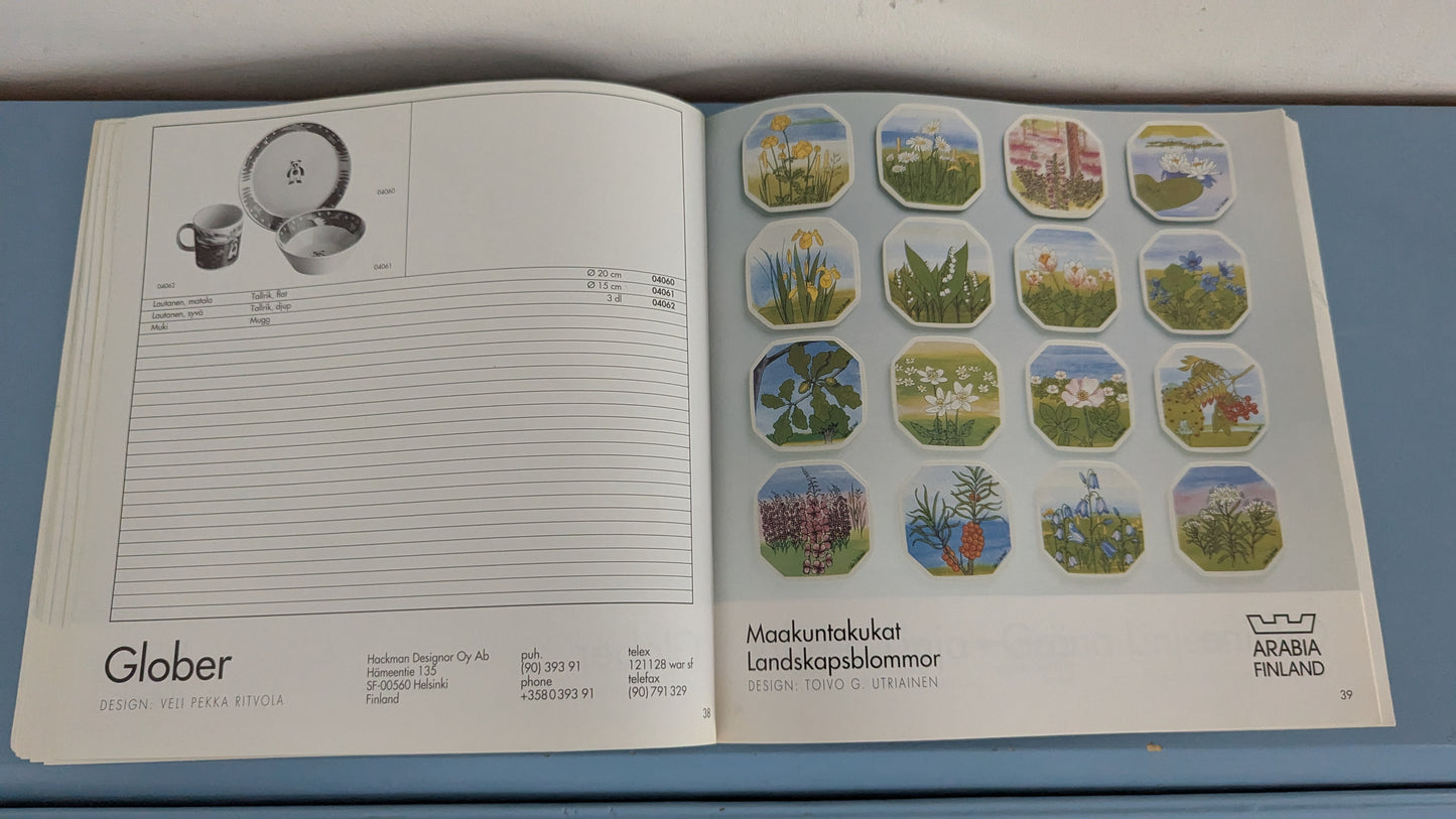 Arabia Kuvasto Vuodelta 1995 (Sivumäärä: 56)