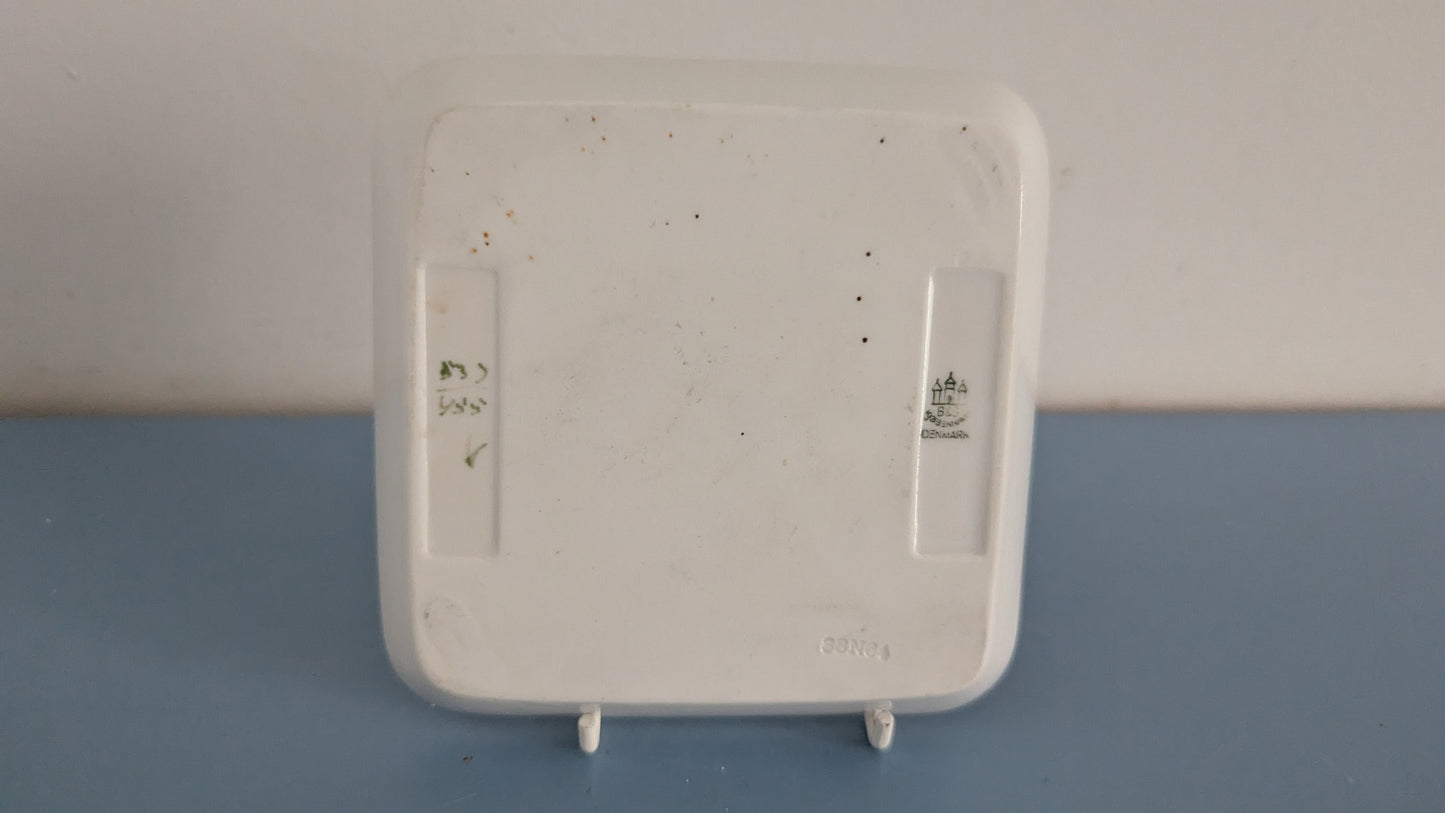 Bing & Grondahl - Kronborgin Linna Tuhka-astia / Seinälautanen (1966-1968)