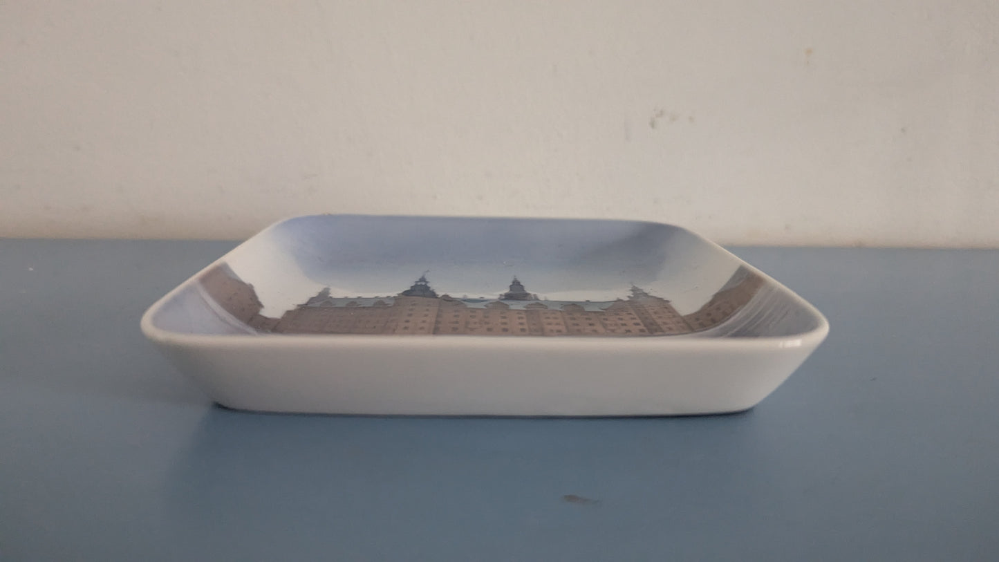 Bing & Grondahl - Kronborgin Linna Tuhka-astia / Seinälautanen (1966-1968)