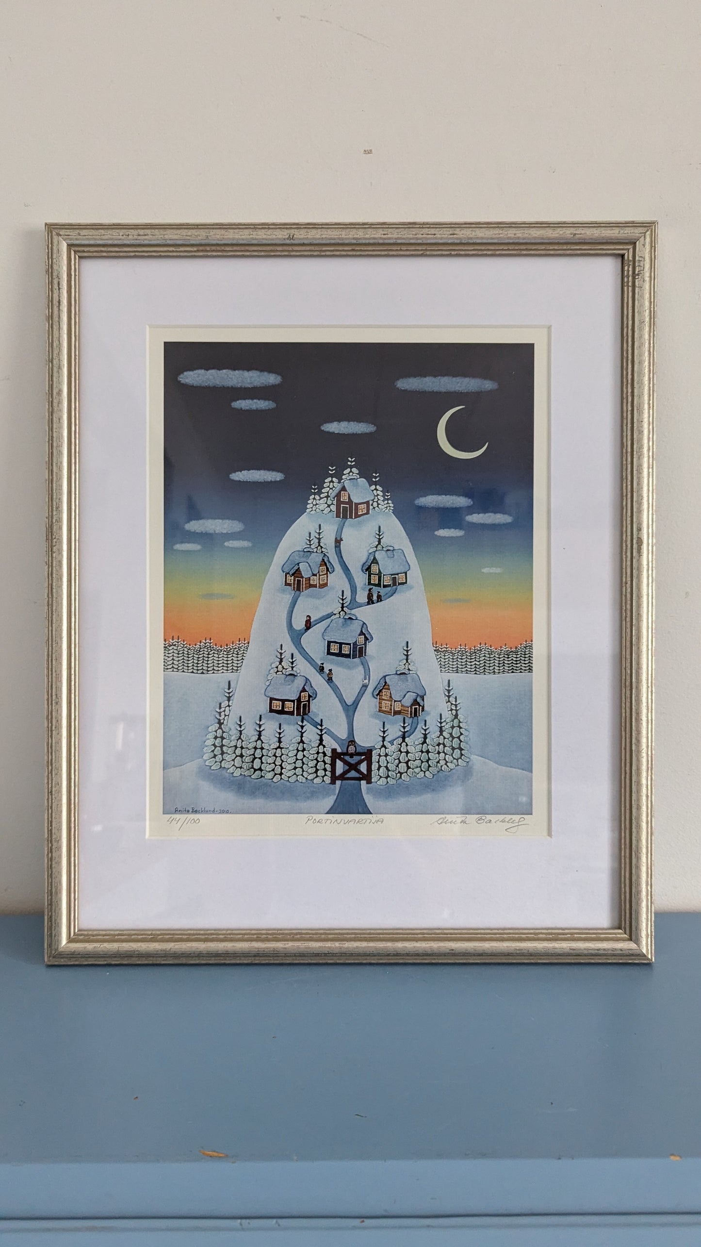 Anita Backlund - Portinvartija (Signeerattu Grafiikka, 2010)