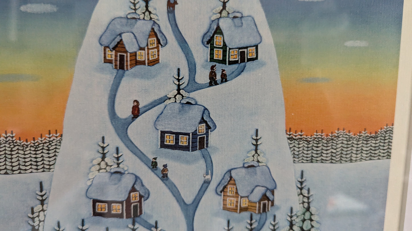 Anita Backlund - Portinvartija (Signeerattu Grafiikka, 2010)