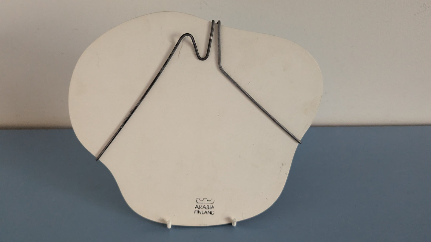 Arabia Pullukkakukat Seinälaatta (1992, Heljä Liukko-Sundström)