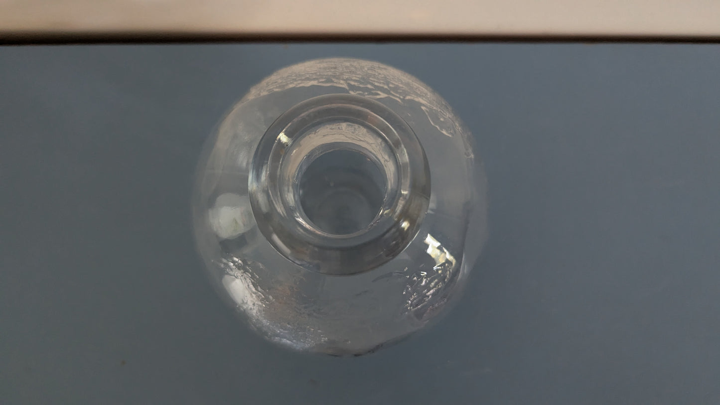 Riihimäen Lasi Tellus Pullo 3/3 (1974-1976, Erkkitapio Siiroinen)