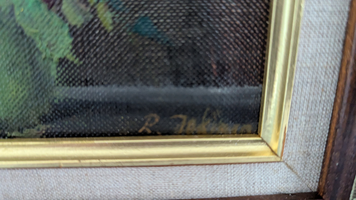 R. Jokinen - Signeerattu Öljyvärimaalaus