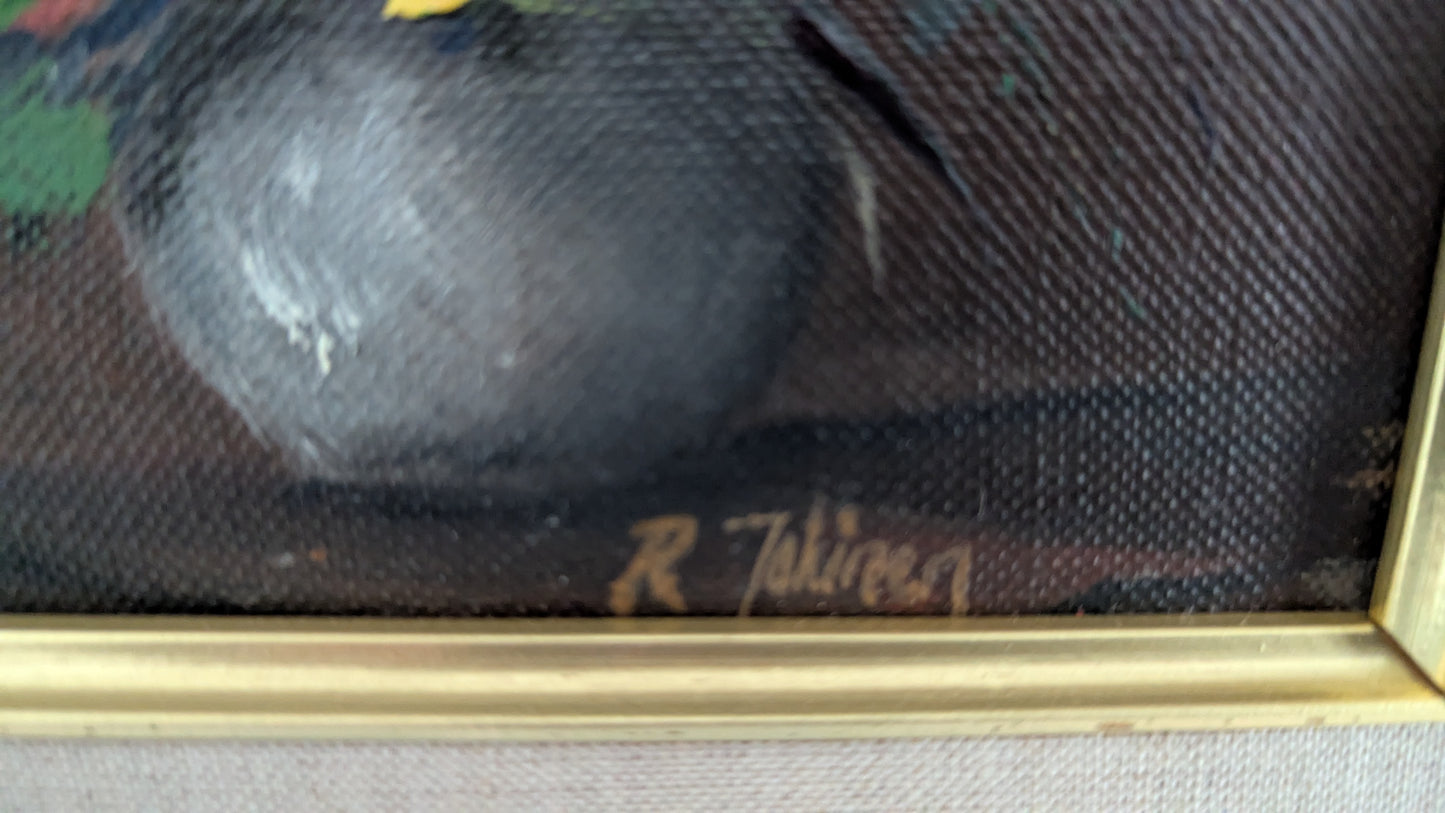 R. Jokinen - Signeerattu Öljyvärimaalaus