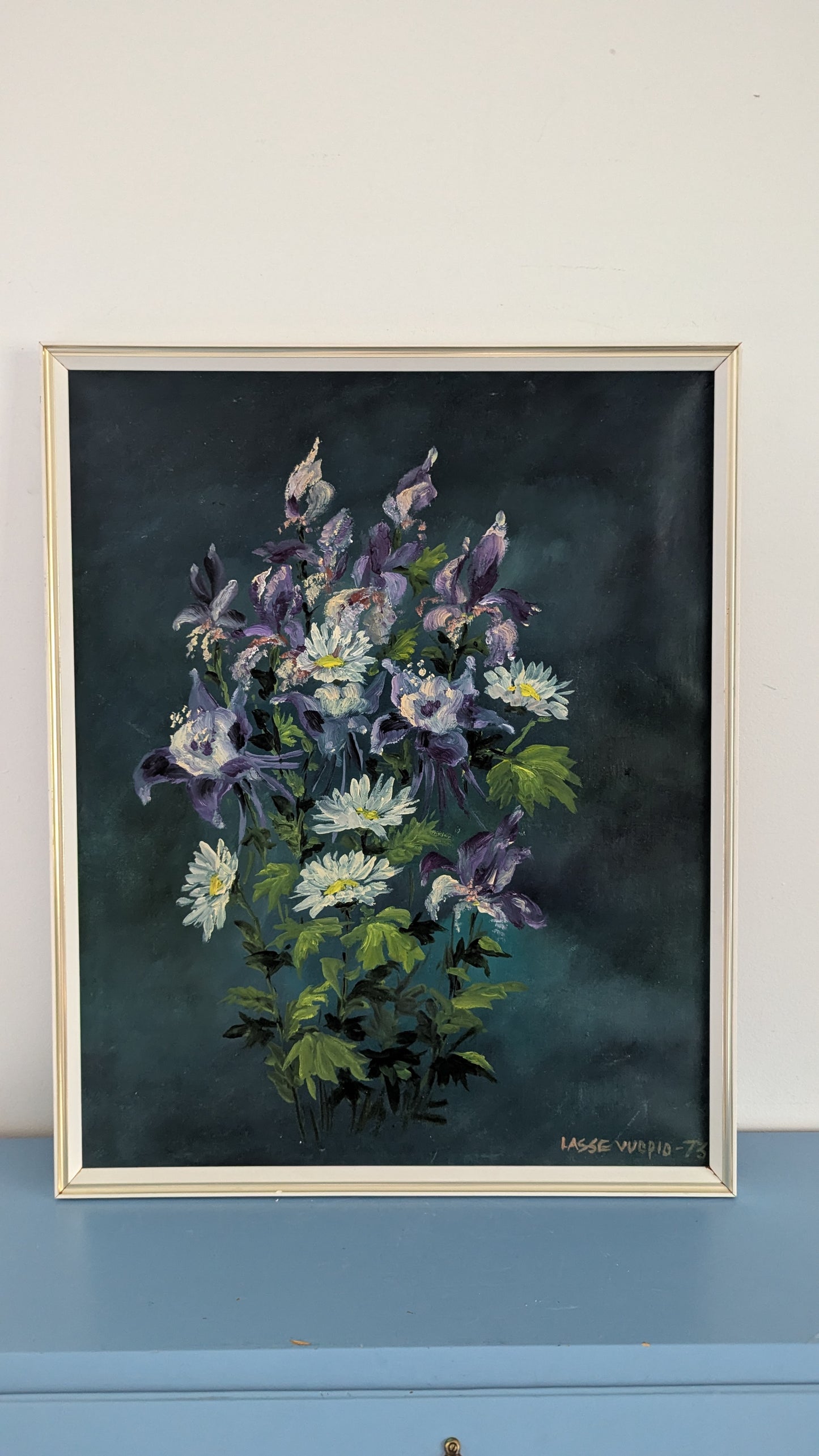 Lasse Vuopio - Signeerattu Öljyvärimaalaus (1973)