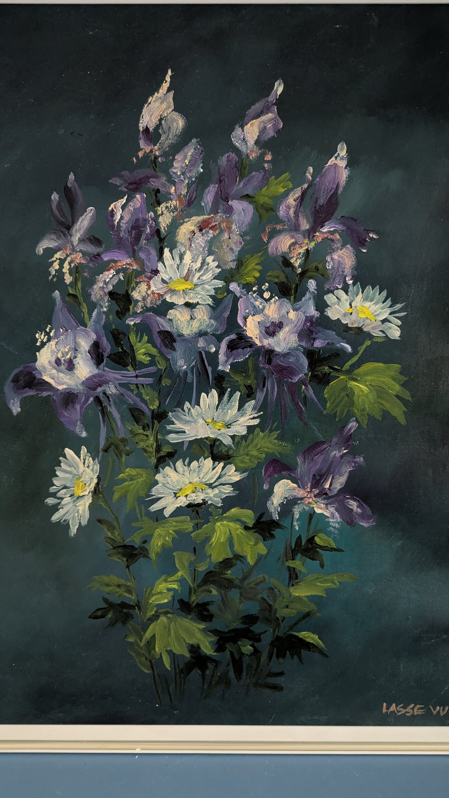 Lasse Vuopio - Signeerattu Öljyvärimaalaus (1973)