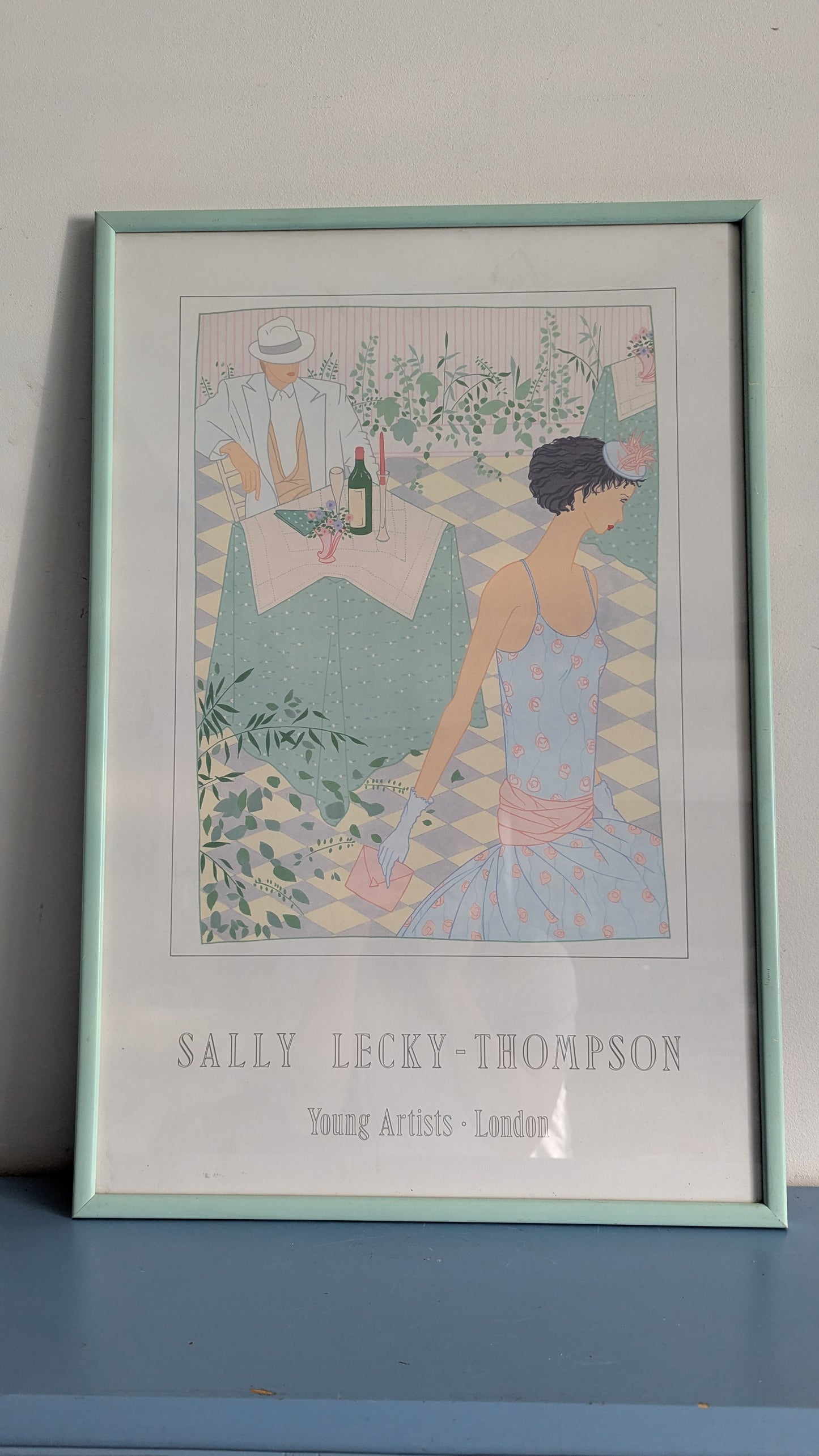 Sally Lecky-Thompson Young Artist London Näyttelyjuliste