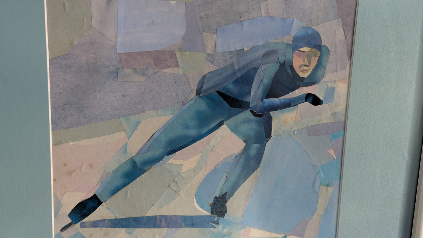 Signeeraamaton Kollaasi (Korkeus: 44cm, Leveys: 46cm)