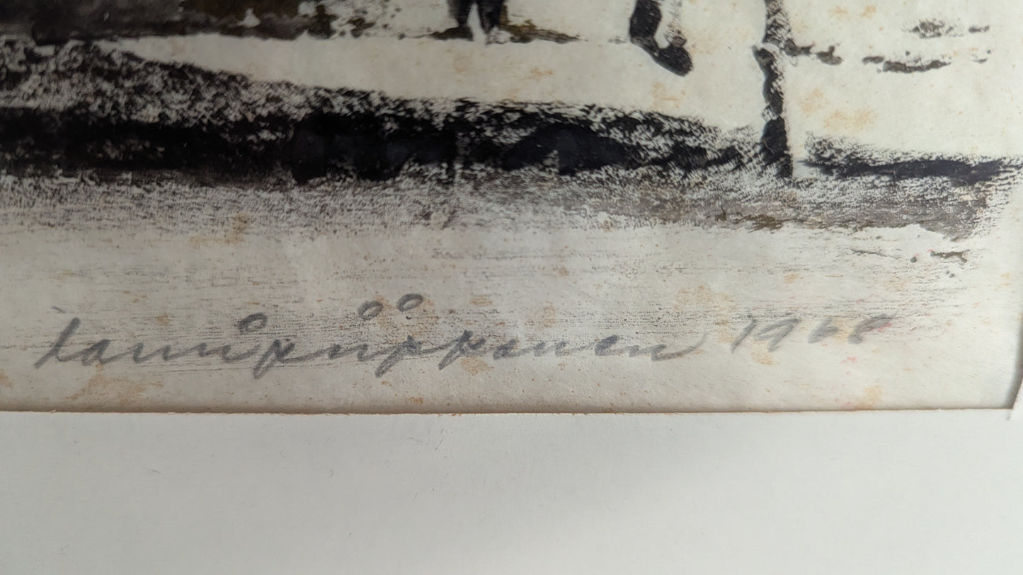 Lauri Piipponen - Signeerattu Grafiikka (1968)