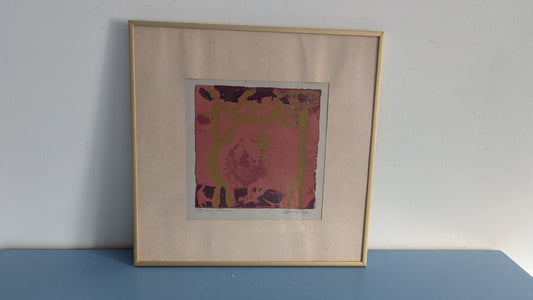 Elsa Ytti - Ergo Bibamus (Signeerattu Serigrafia 1991)