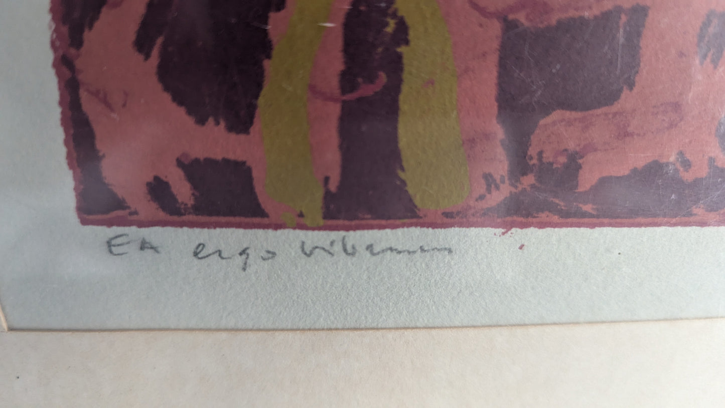 Elsa Ytti - Ergo Bibamus (Signeerattu Serigrafia 1991)