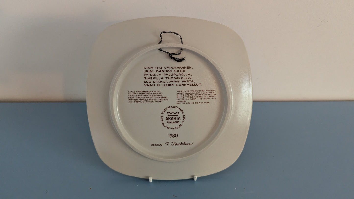 Arabia Kalevala Vuosilautanen 1980 (Raija Uosikkinen)