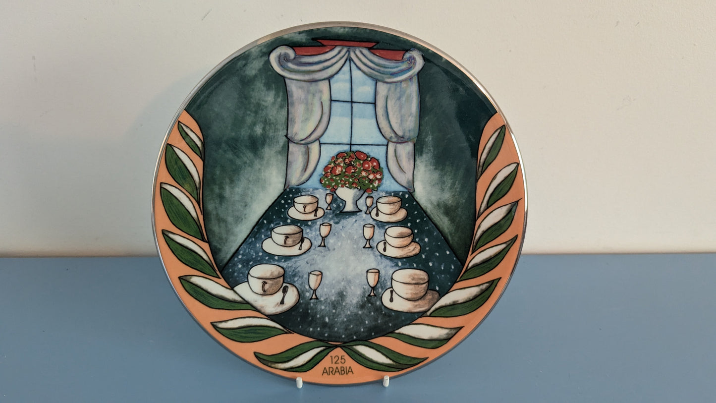 Arabia Kauneutta Etsimässä Seinälautanen (1998, Heljä Liukko-Sundström)