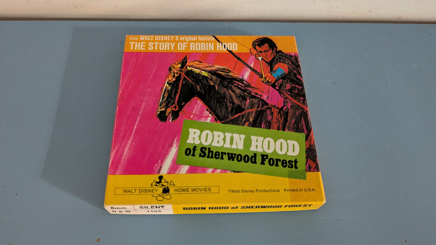 Walt Disney - Robin Hood of Sherwood Forest 8mm Kaitafilmi