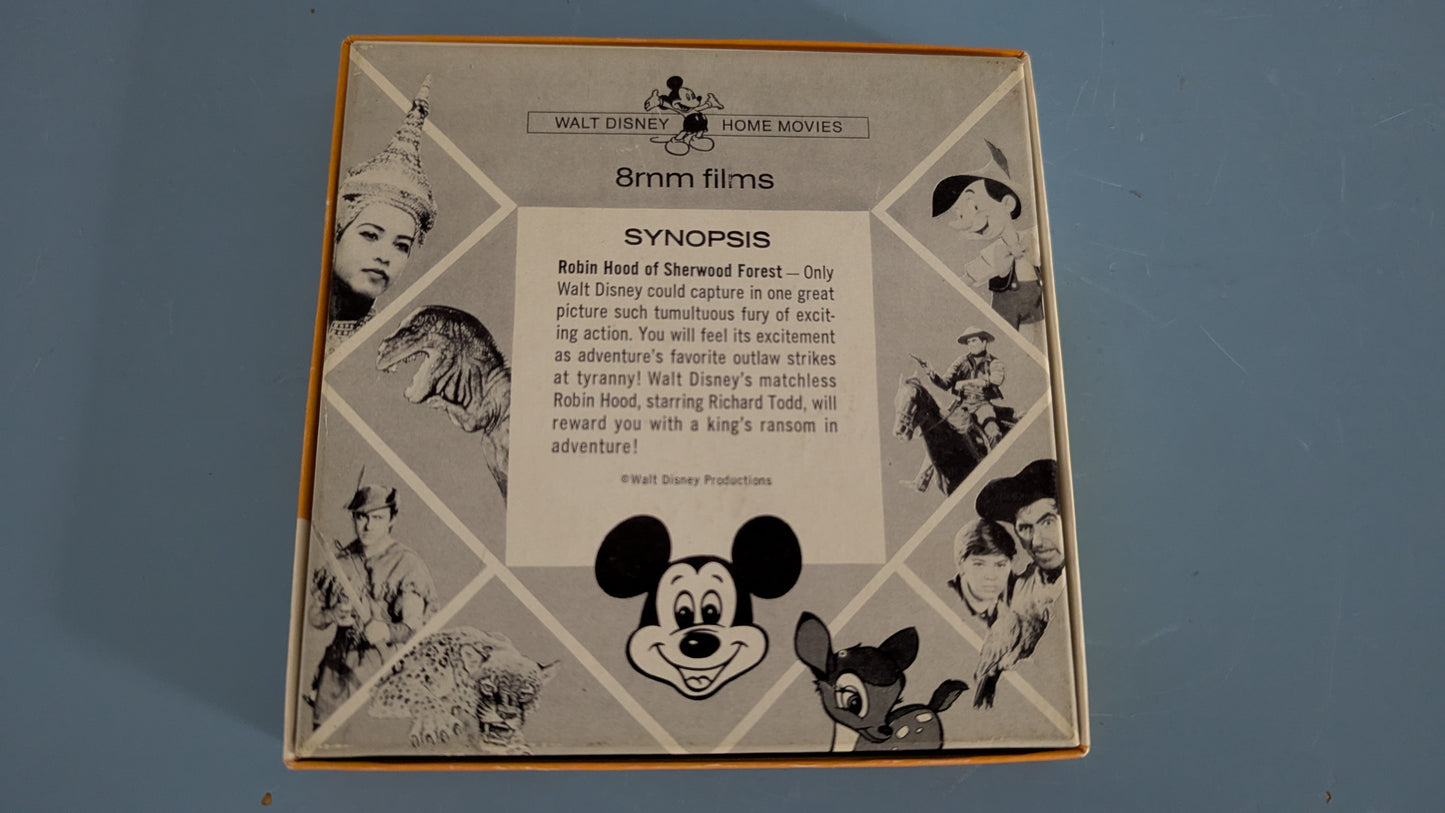 Walt Disney - Robin Hood of Sherwood Forest 8mm Kaitafilmi