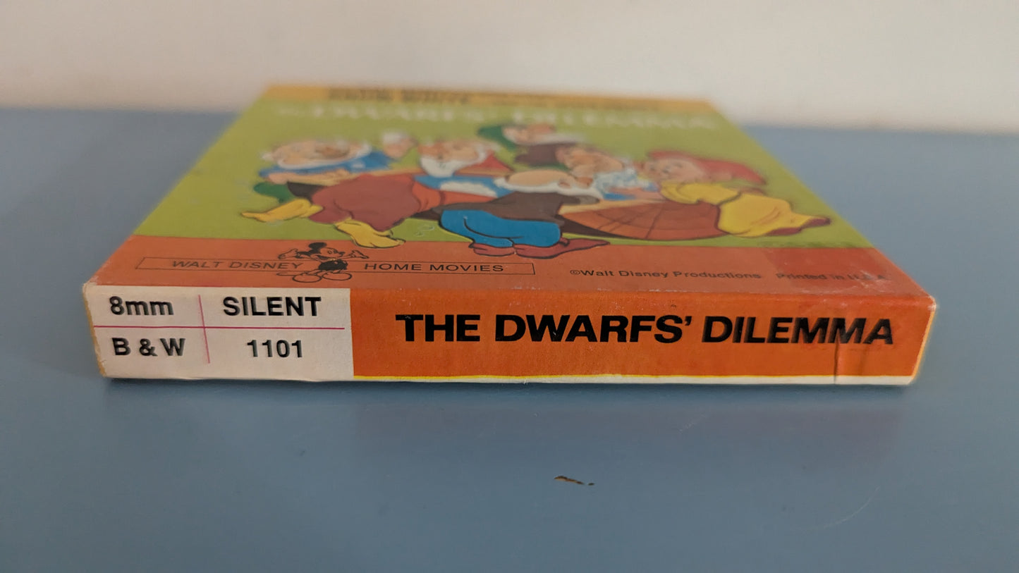 Walt Disney - Lumikki ja Kääpiöiden Huolet 8mm Kaitafilmi