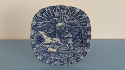 Rörstrand Nils Lapissa Joululautanen 1971 (Gunnar Nylund)