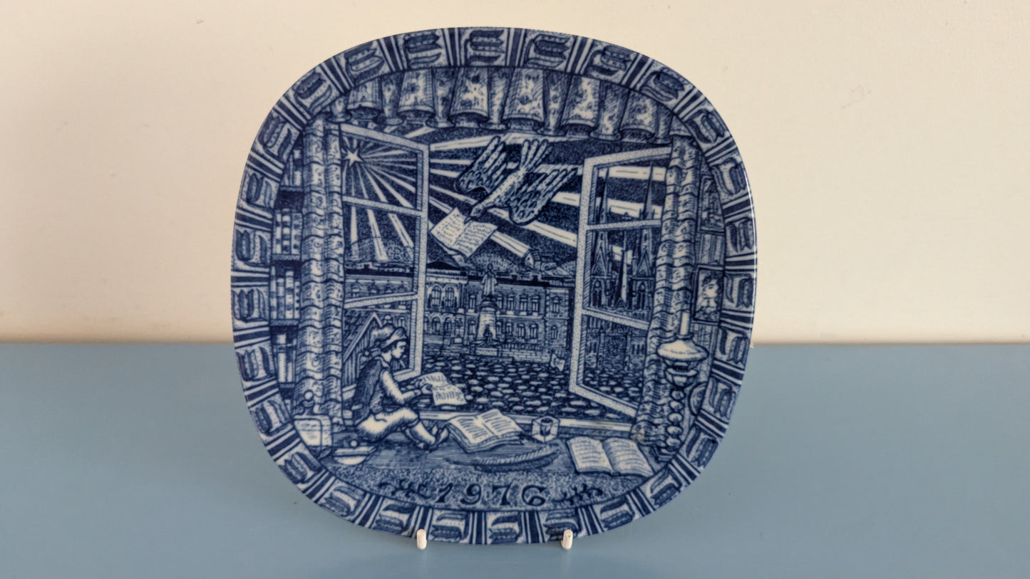 Rörstrand Nils Upplandissa 1976 Joululautanen (Gunnar Nylund)