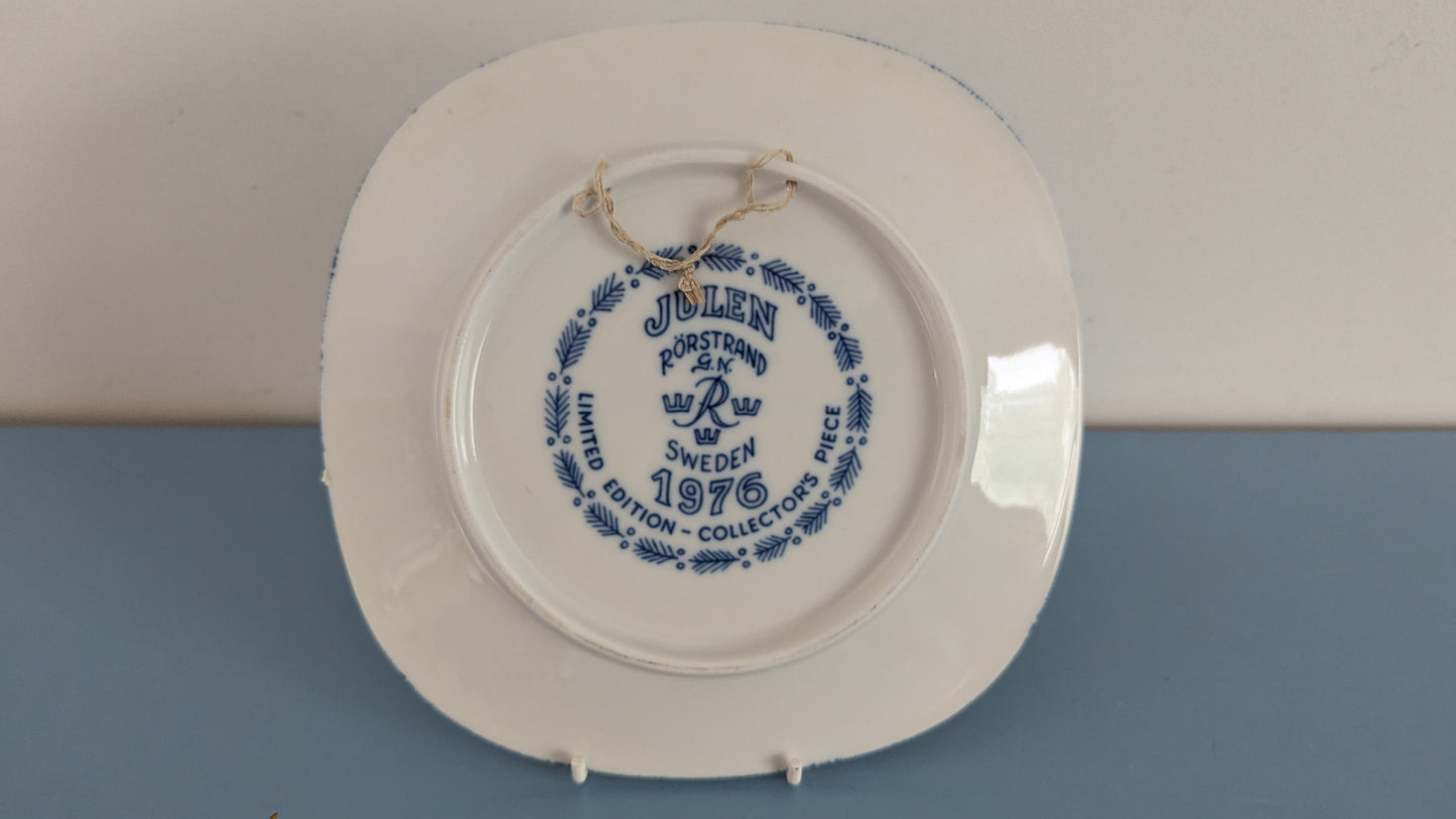 Rörstrand Nils Upplandissa 1976 Joululautanen (Gunnar Nylund)