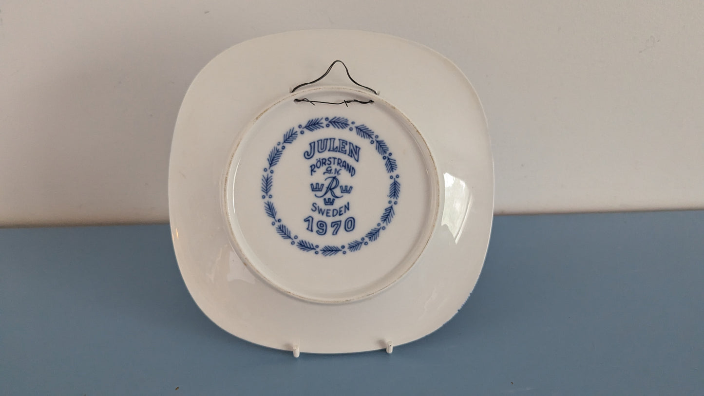 Rörstrand Nils Hanhien Kanssa 1970 Joululautanen (Gunnar Nylund)