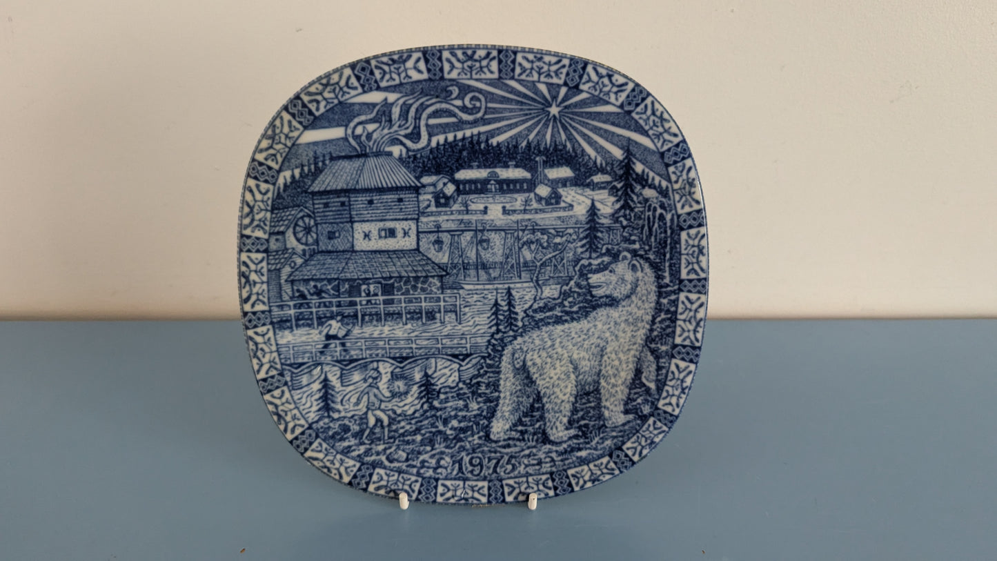 Rörstrand Nils Västmanlandissa 1975 Joululautanen (Gunnar Nylund)