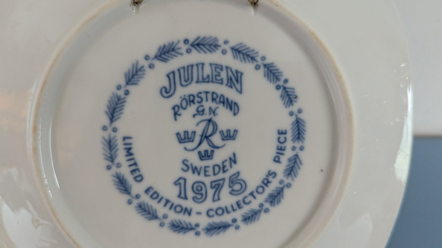 Rörstrand Nils Västmanlandissa 1975 Joululautanen (Gunnar Nylund)