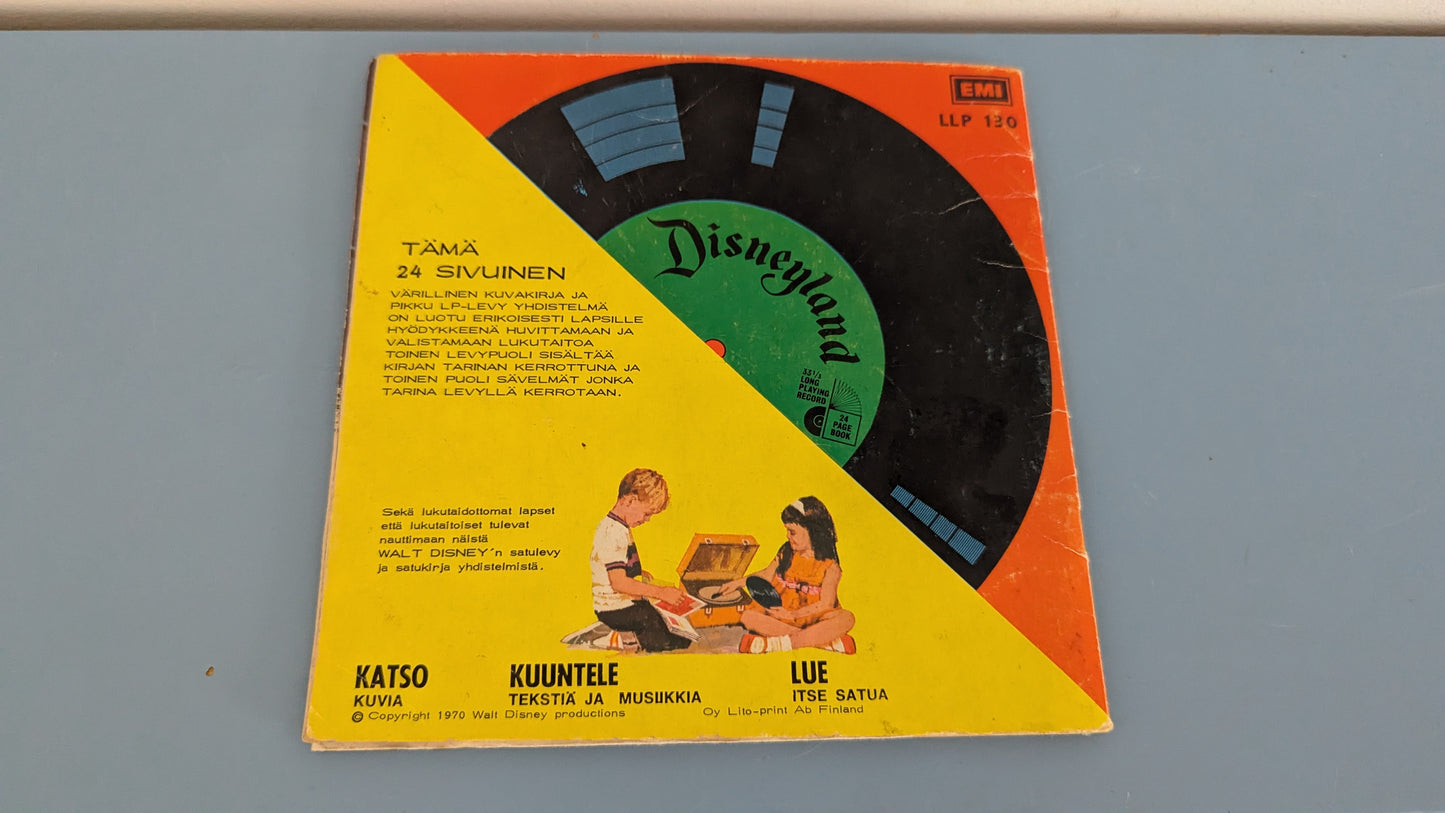 Walt Disney - Jules Verne 'n Sukelluslaivalla Maapallon Ympäri LP (1972)