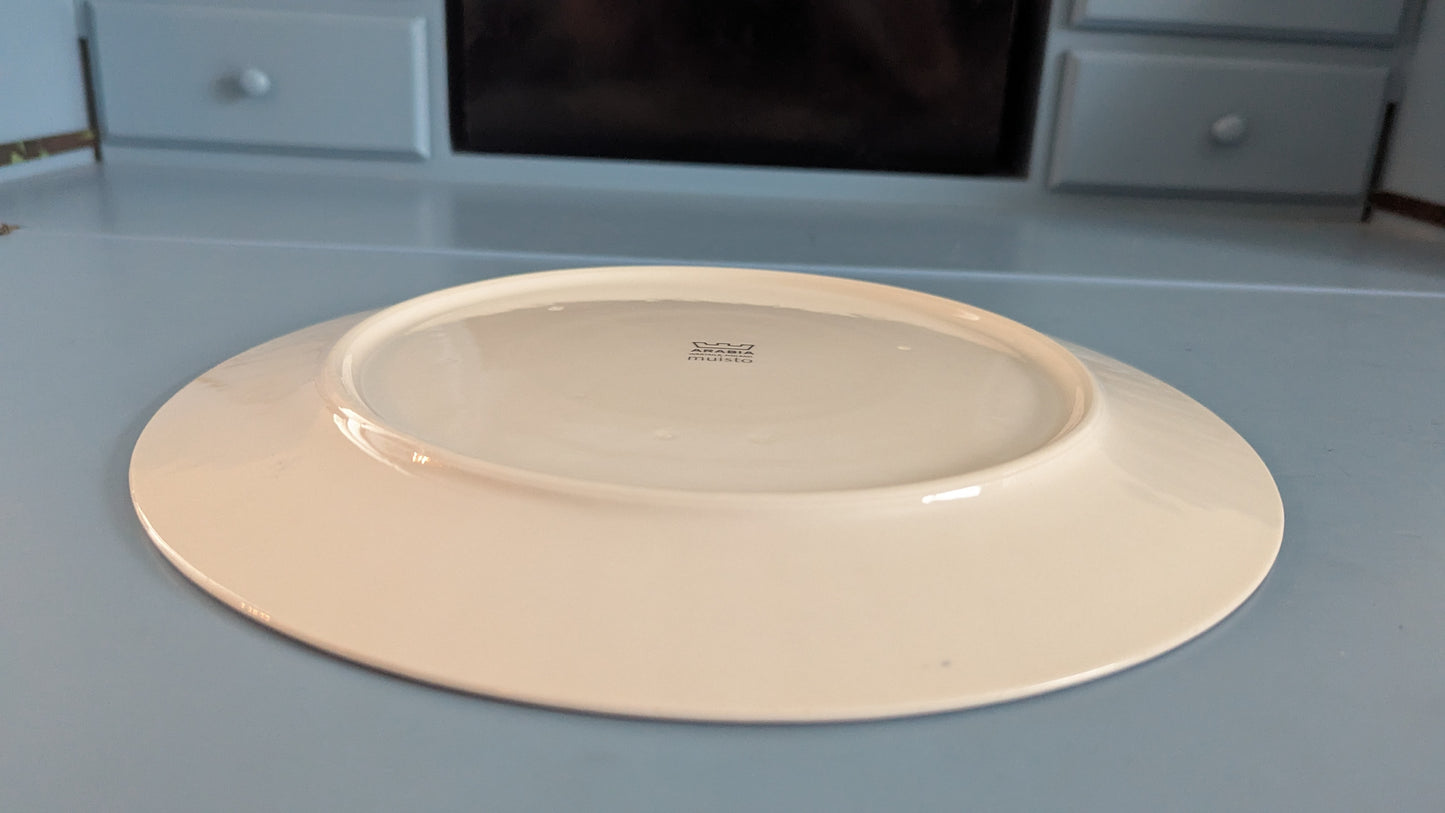 Arabia Muisto Tarjoilulautanen (1973-1974, Raija Uosikkinen)