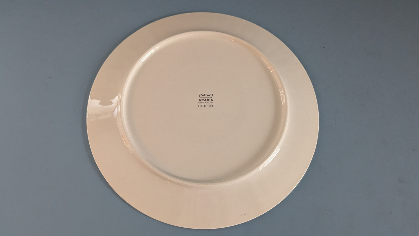 Arabia Muisto Tarjoilulautanen (1973-1974, Raija Uosikkinen)