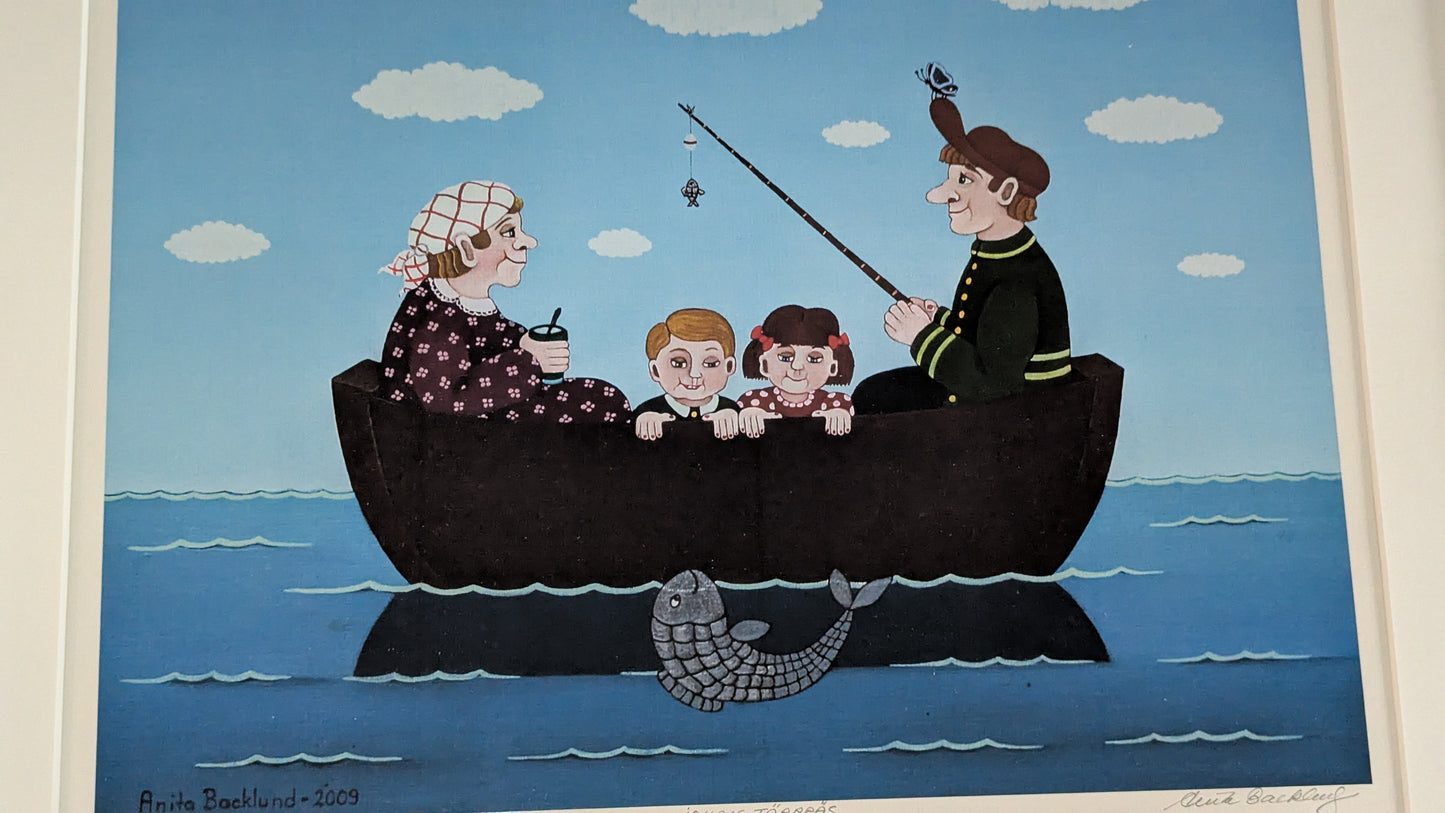 Anita Backlund - Johan Tärppäs (Signeerattu Grafiikka 2009)