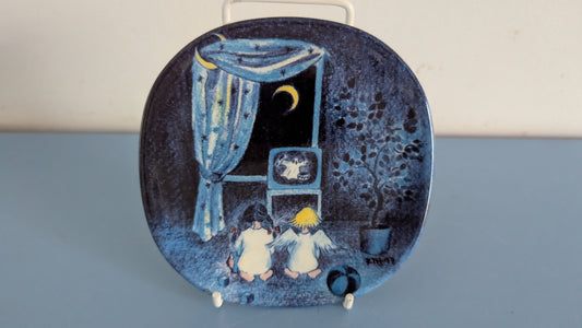 Arabia Anna Meille Enkeleitä, TV-enkeli Seinälautanen