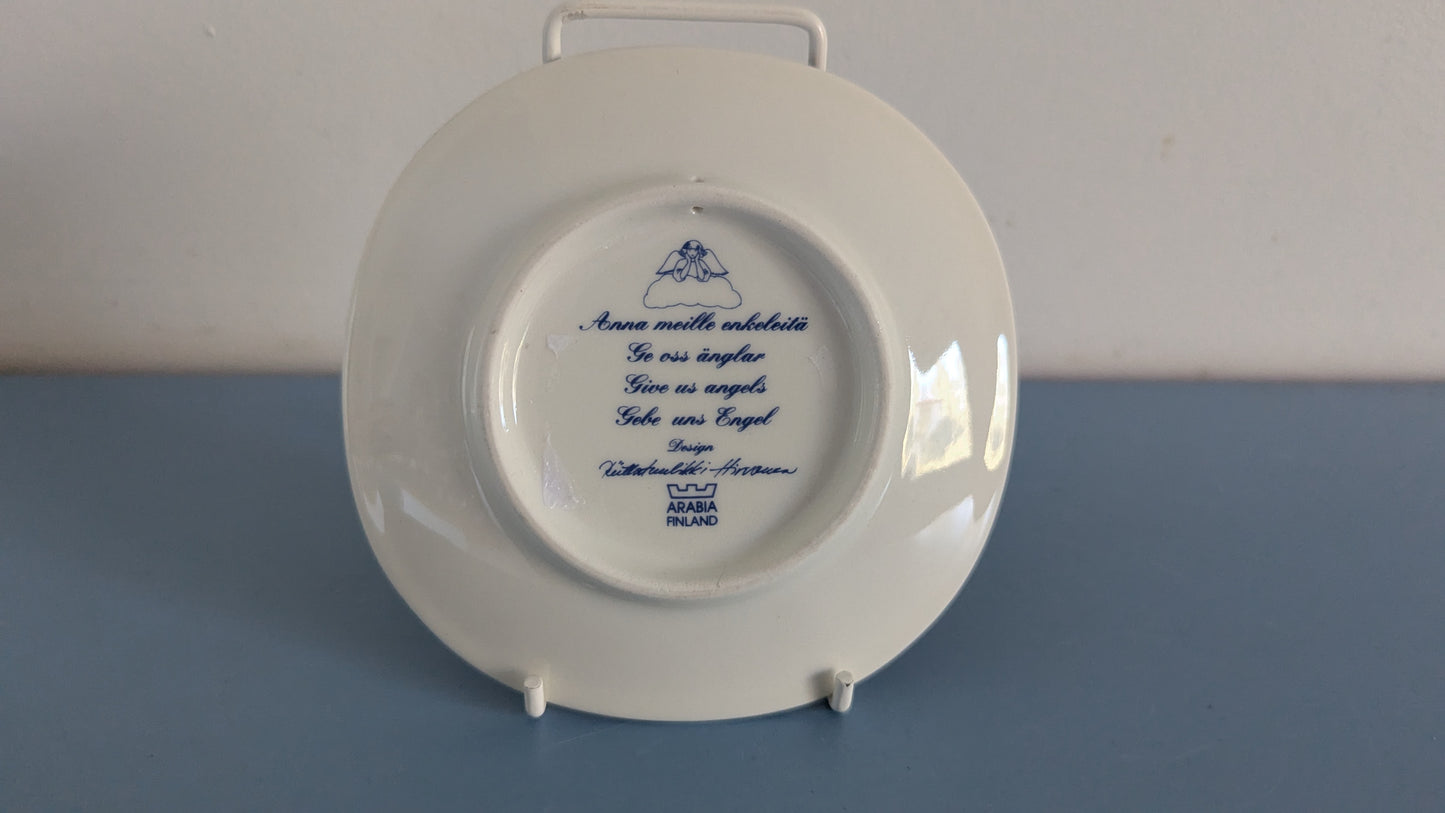 Arabia Anna Meille Enkeleitä, TV-enkeli Seinälautanen