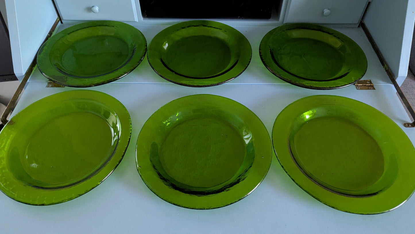 Humppila Talonpoika Ruokalautanen (6kpl, 1972-1987, Vihreä)