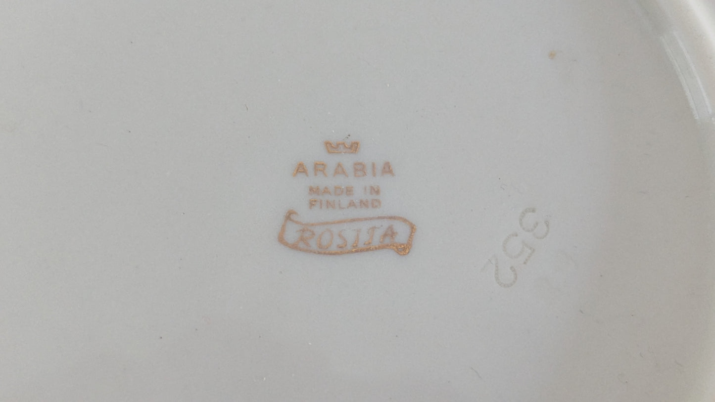 Arabia Rosita Ruokalautanen (1944-1958, Svea Granlund)