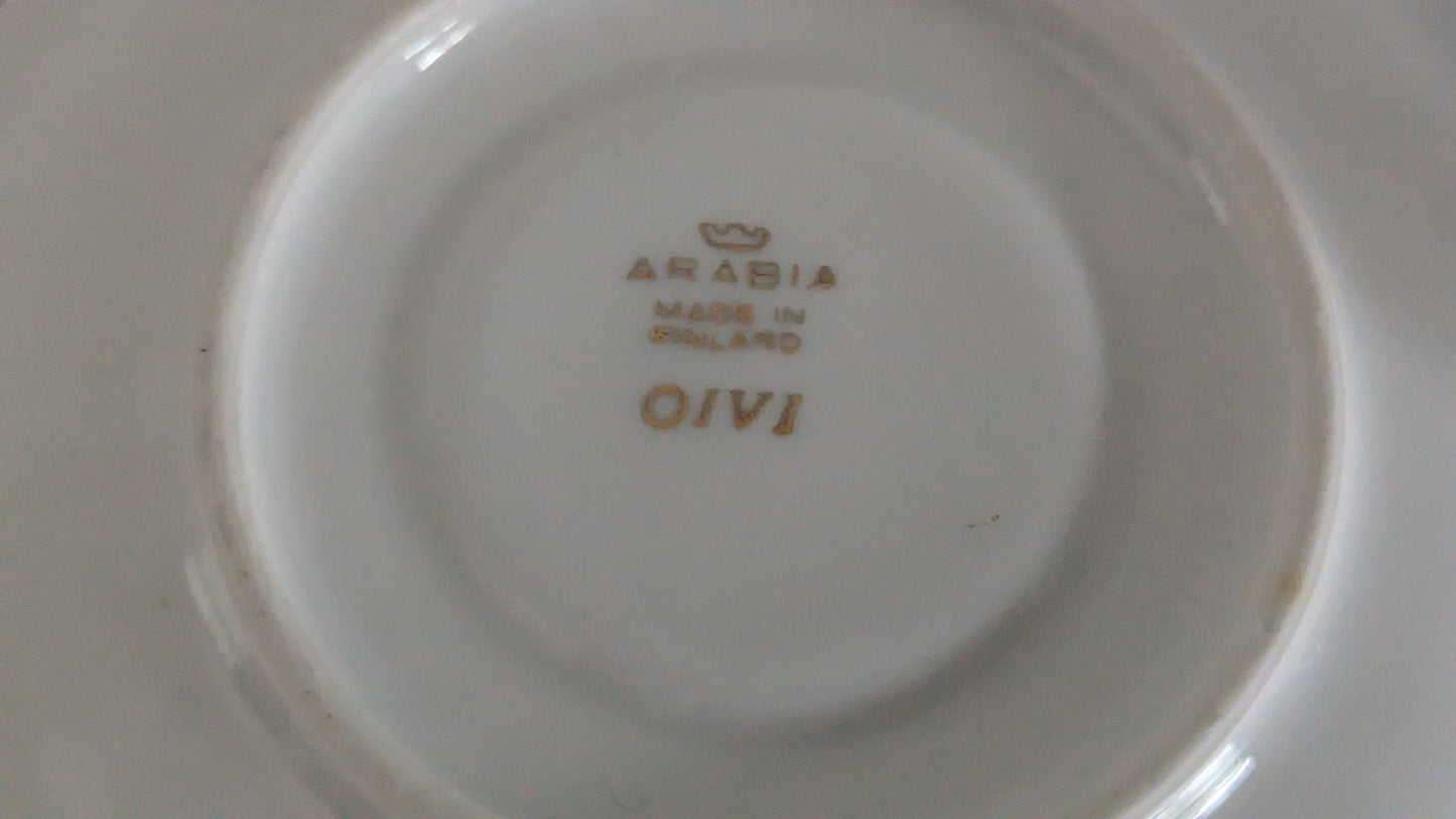 Arabia Oivi Kahviastiasto Kuudelle Hengelle (12-osaa, 1952-1970, Ulla Procope)