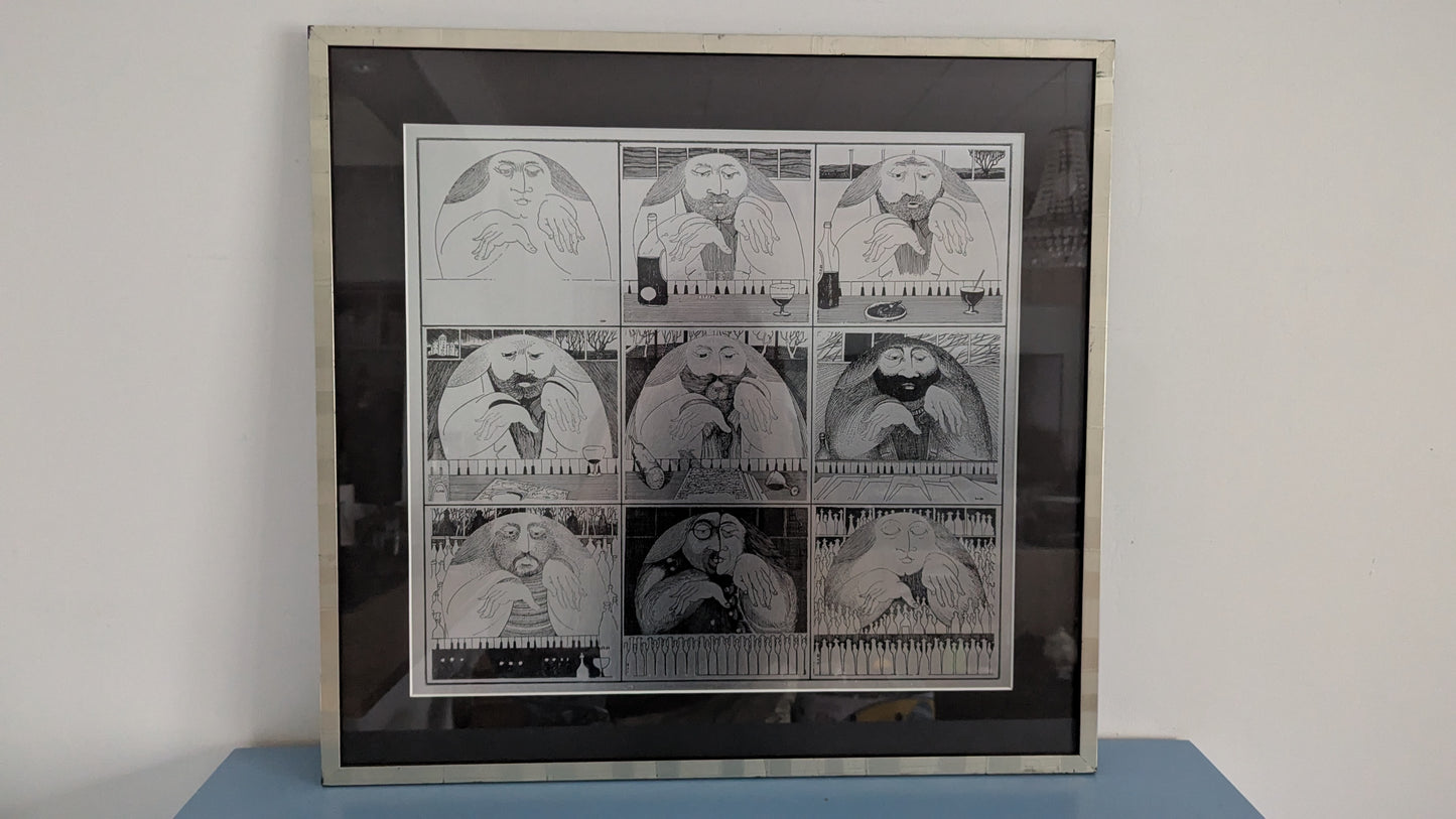 Pertti Kolehmainen - Ruubenin Soiton Kaari (Signeerattu Grafiikka 1984)