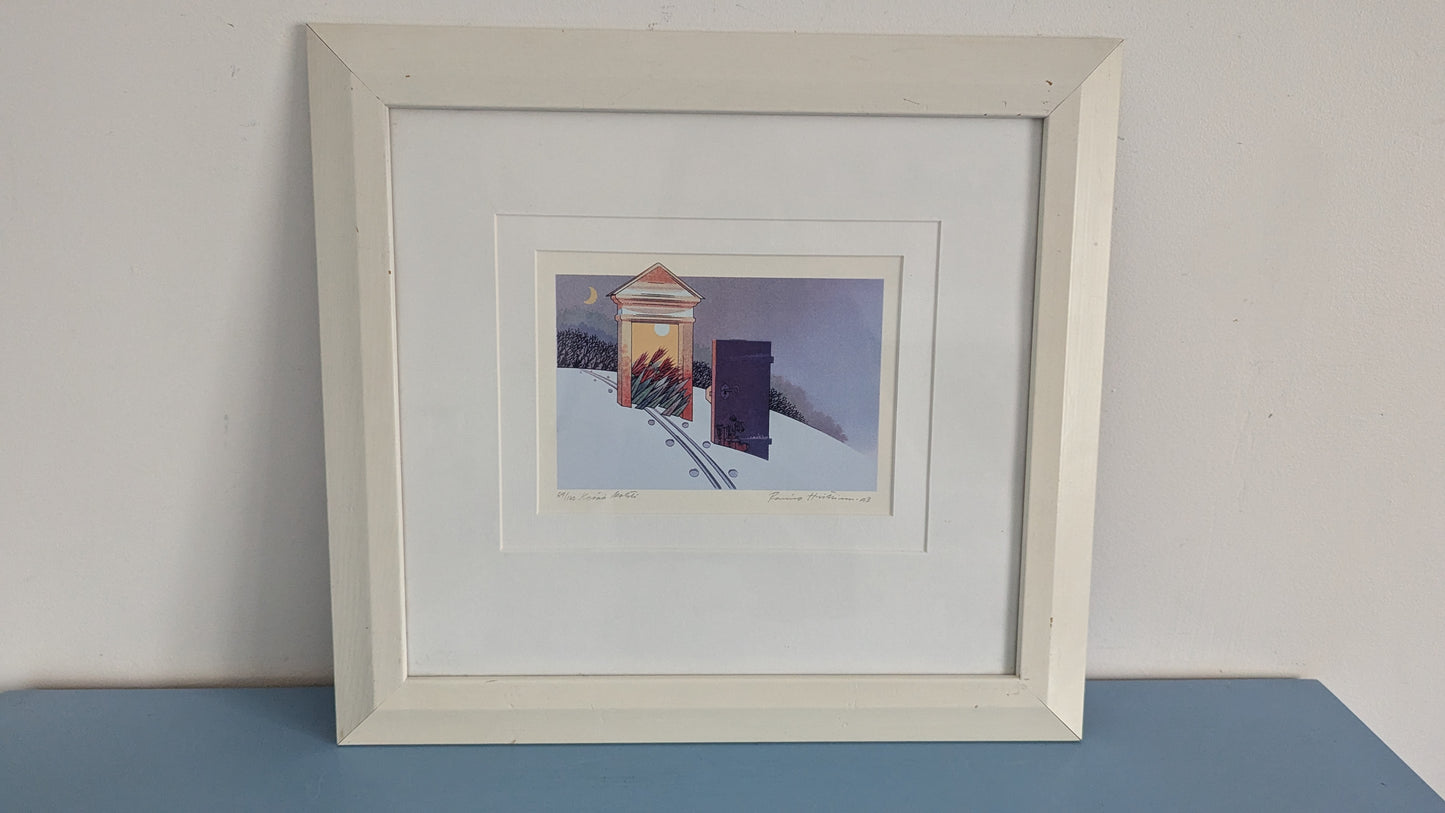 Raimo Huittinen - Kesää Kohti (Signeerattu Grafiikka 1993)