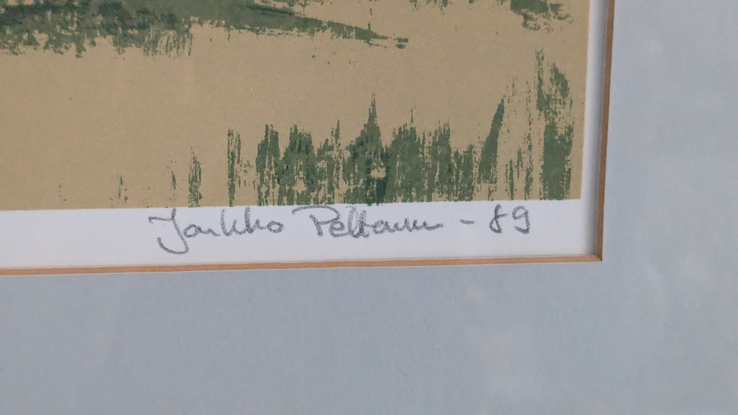 Jarkko Peltonen - Signeerattu Grafiikka (1989)