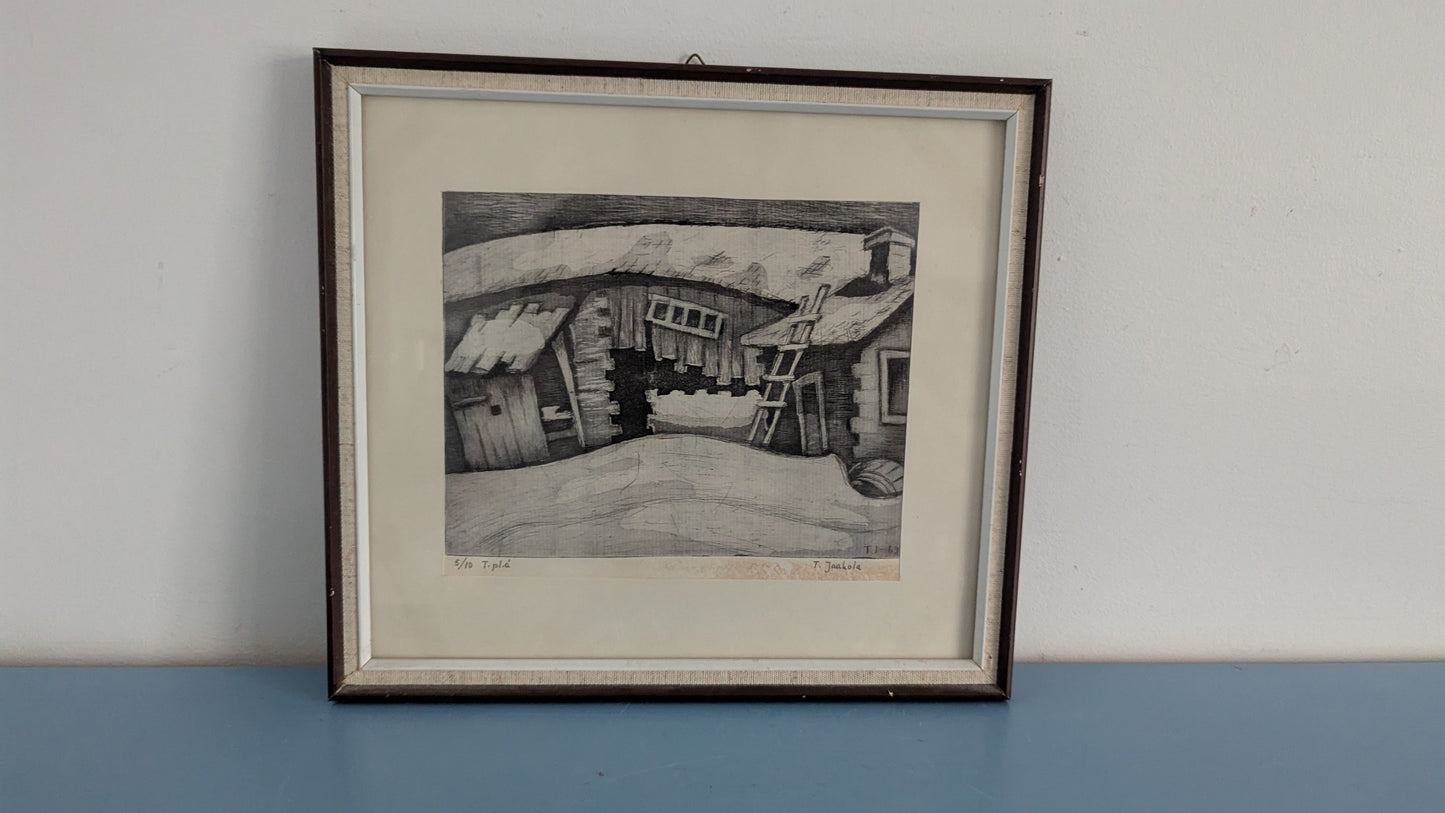 T. Jaakola - Signeerattu Etsaus (1969)