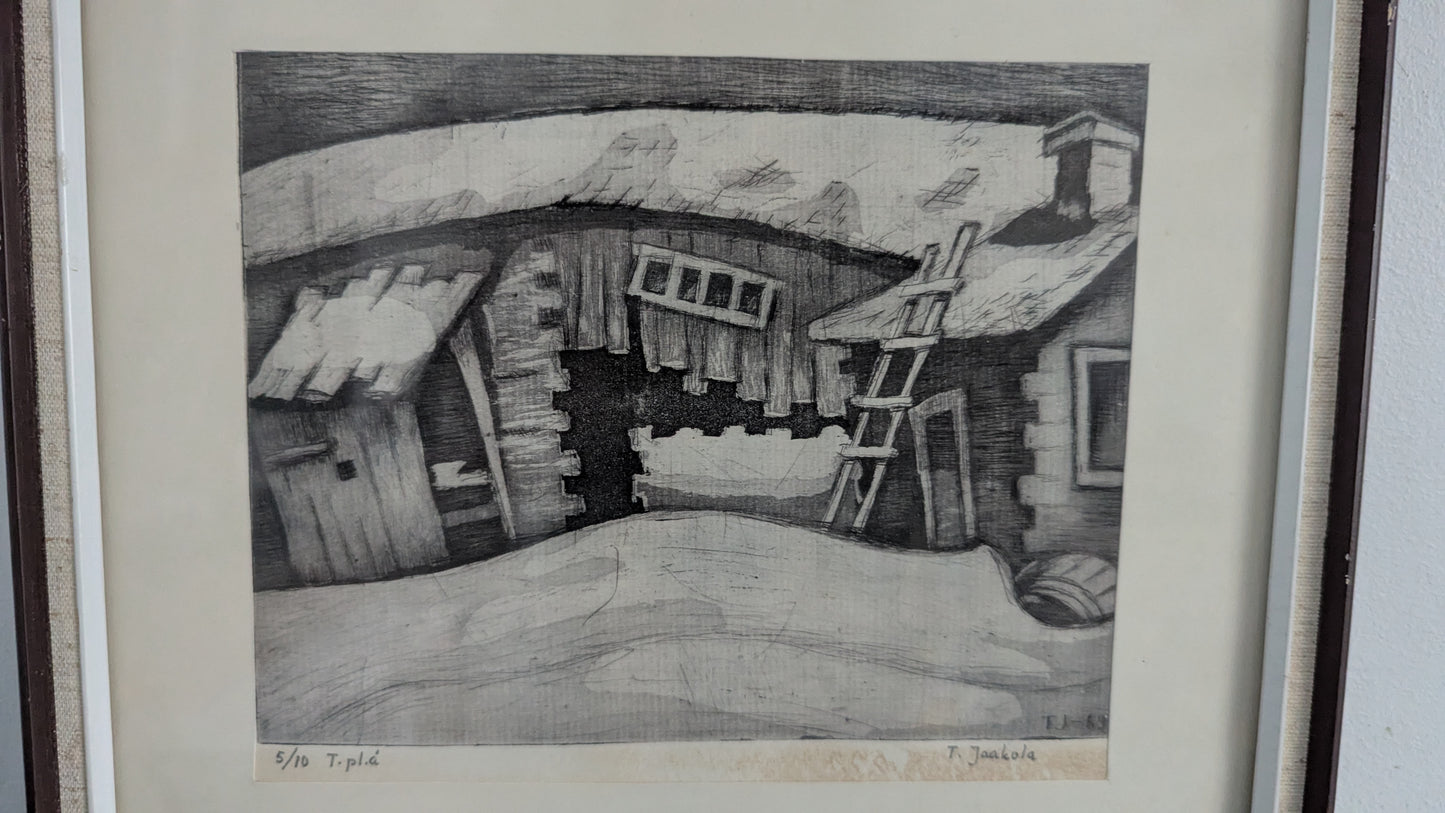 T. Jaakola - Signeerattu Etsaus (1969)