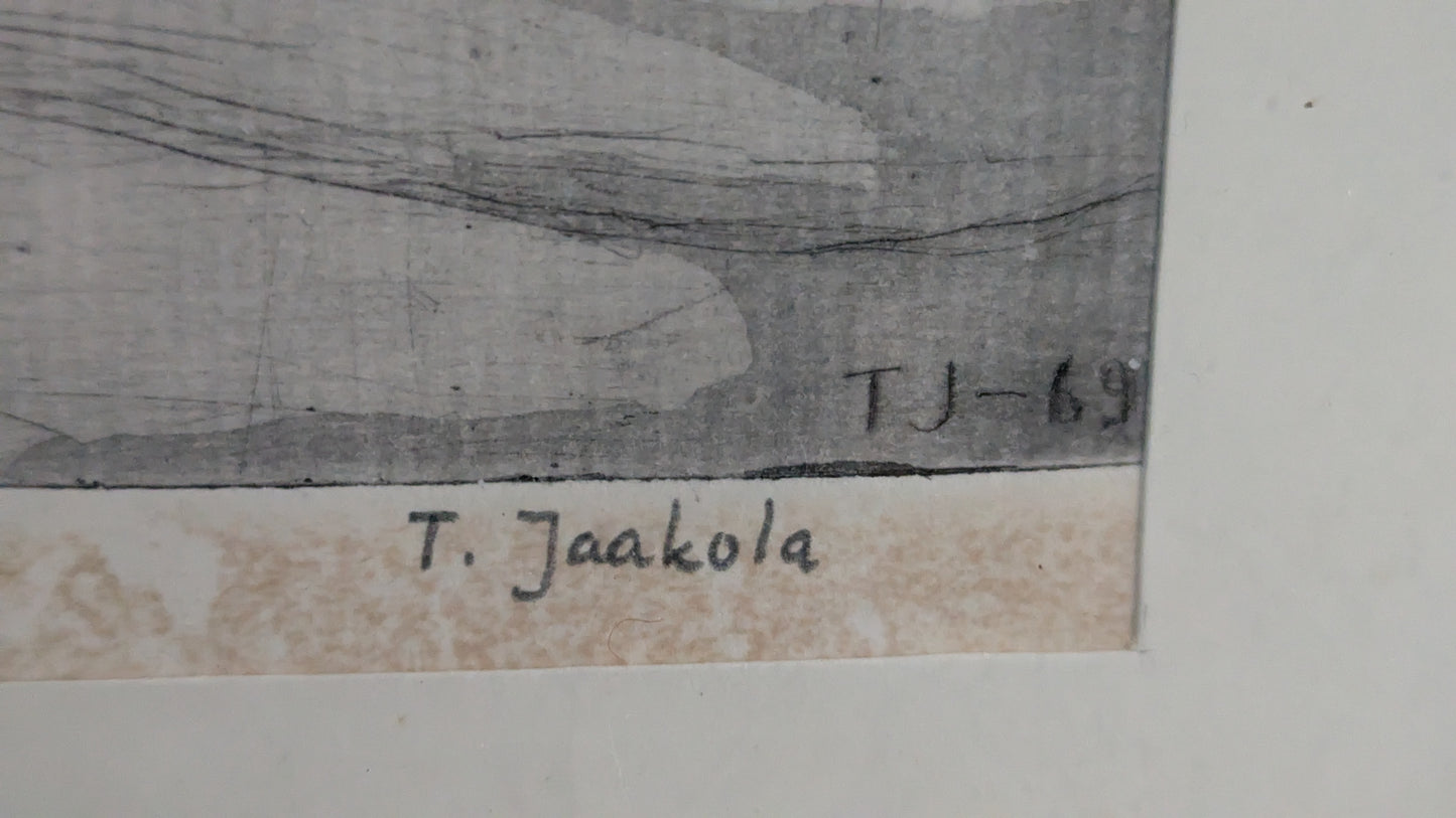T. Jaakola - Signeerattu Etsaus (1969)