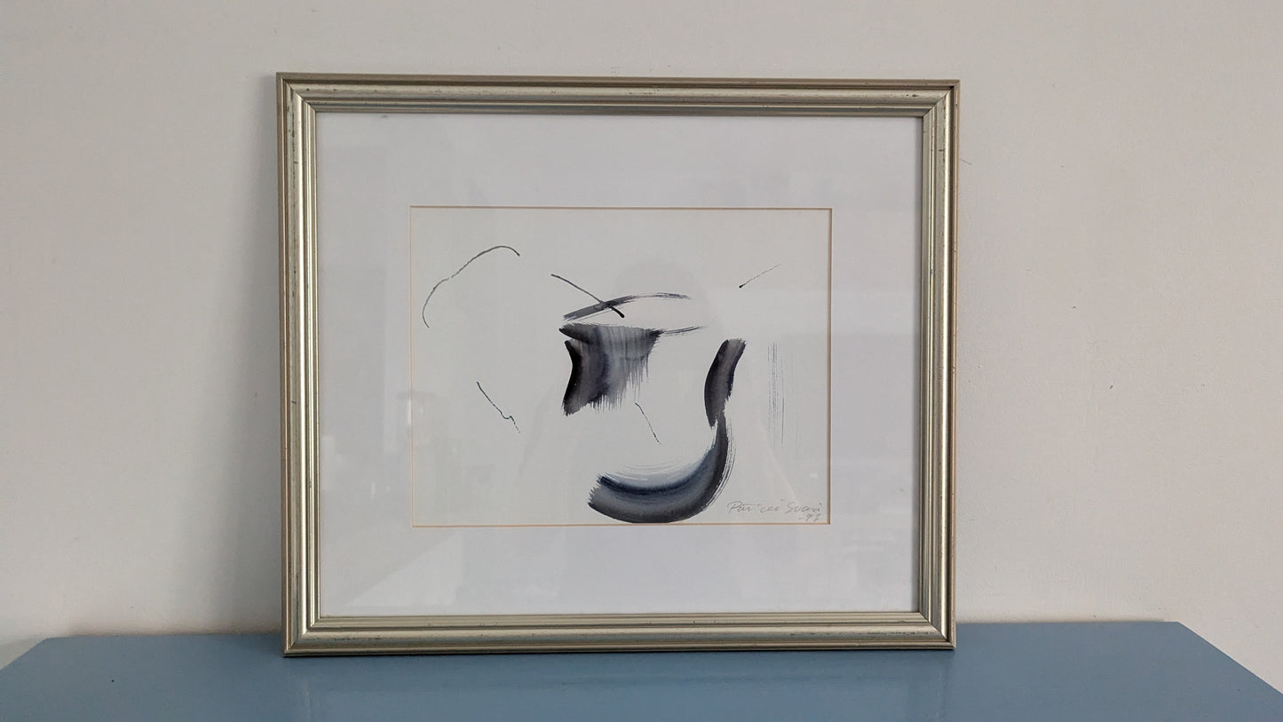 Päivi Suomi - Signeerattu Akvarellimaalaus (1997)