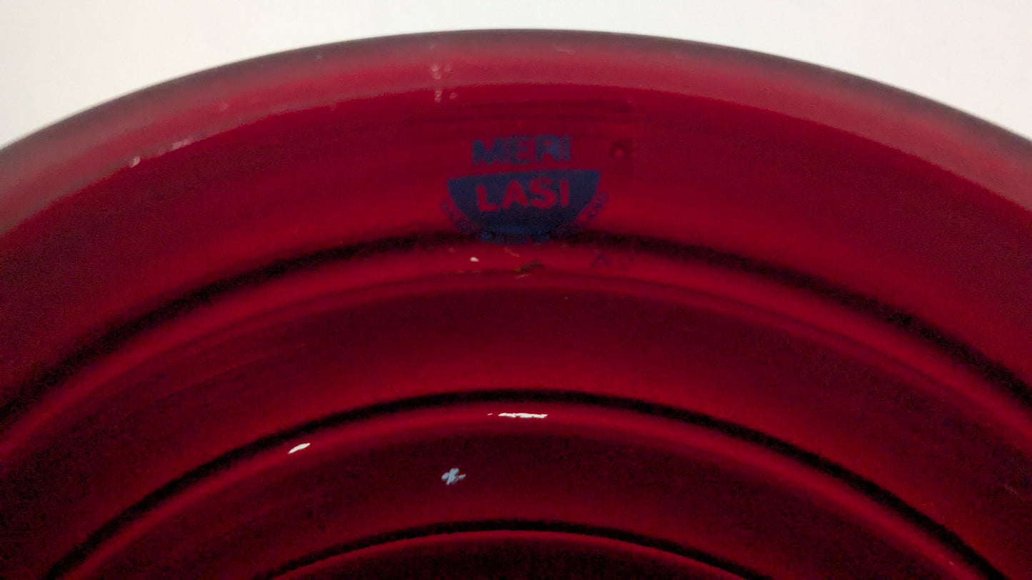 Merilasi Oy - Maljakko (Valmistajan Tarralla, 1982-1987)